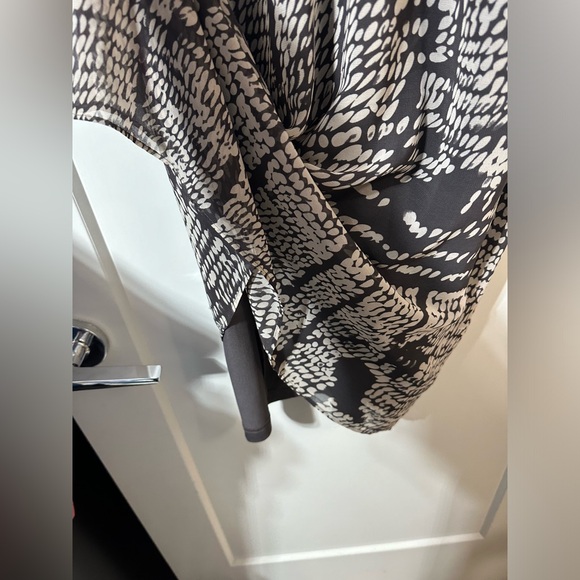 Vintage Esprit Collection brown patterned dress - Picture 8 of 14